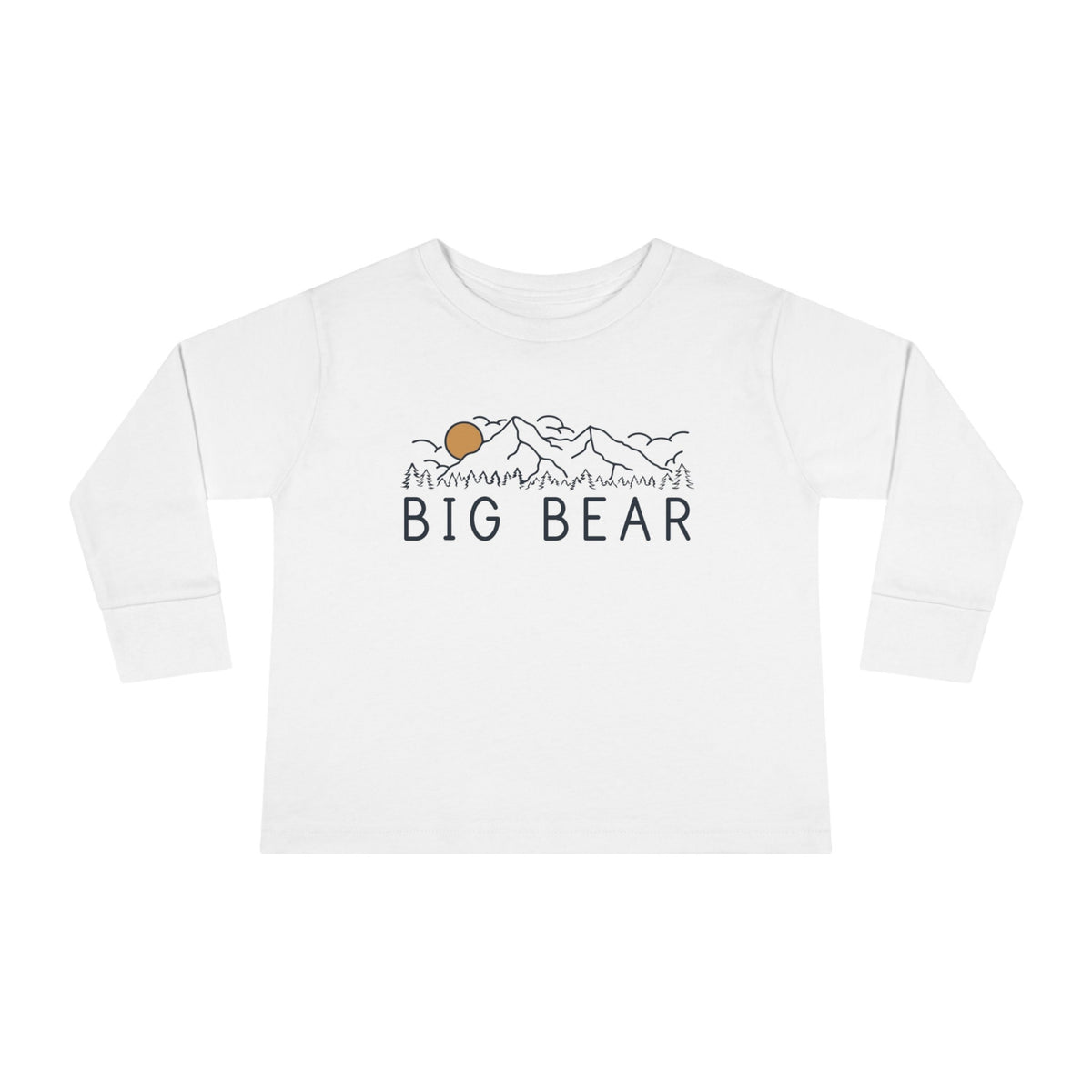 Big Bear California Toddler Long Sleeve Shirt Retro Unisex Toddler Big Bear T Shirt Personalization Available Graphic Tee – Premium Graphic · Must-Have Style