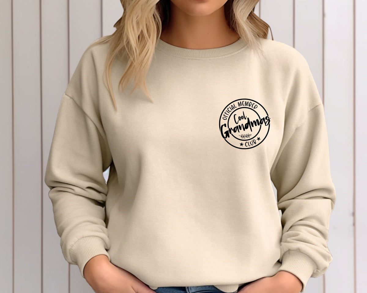 Cool Grandmas Club Sweatshirt Gift For Grandma Mother39s Day Shirt NanaT Shirt Gifts for Grandma Shirt New Grandma Shirt Granny Shirt Sweatshirt – Fan Favorite · Perfect For Daily Wear