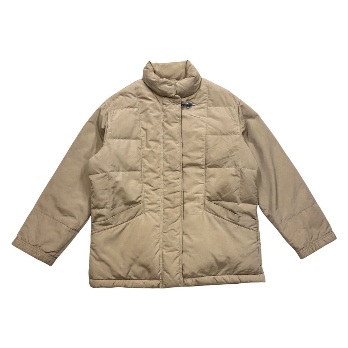 Fay Women39s Padded Coat Vintage Luxury Designer Puffer Jacket Beige Medium VTG Graphic Tee – Soft Feel · Trending Graphic Apparel