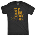 If The Shoe Fits Witch Shoes Yellow Unisex Witch Shirts Halloween Shirts Witch Halloween Vintage Halloween Shirts Coven Witch Shit Graphic Tee – Everyday Comfort · High-Quality Print