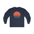 Vermont Long Sleeve Shirt Retro Unisex Vermont Long Sleeve Tee Personalization Available Graphic Tee – Bold Style · Perfect For Daily Wear