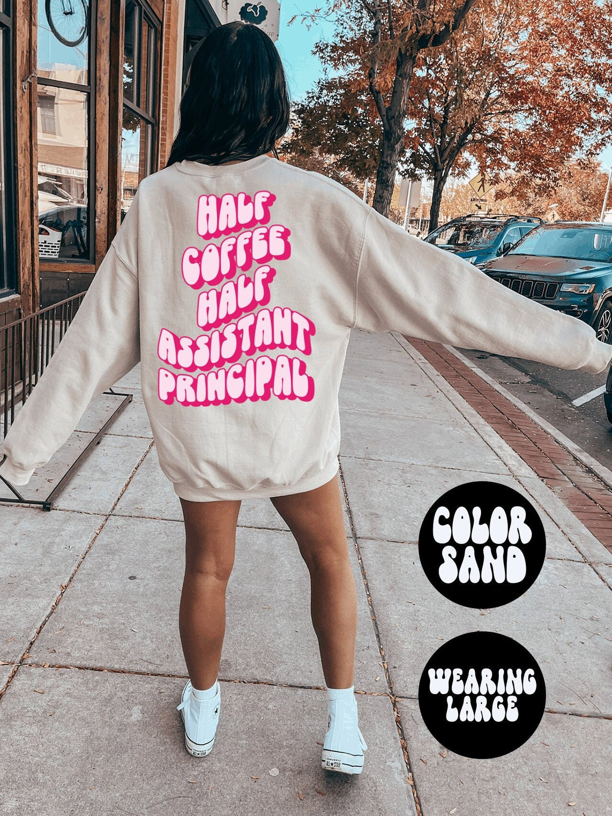 Assistant principal BACK PRINT Sweatshirt Gifts Funny Sweater Shirt Jumper Men Women Him Her Sweatshirt – Feel-Good Design · Top Pick For Any Outfit