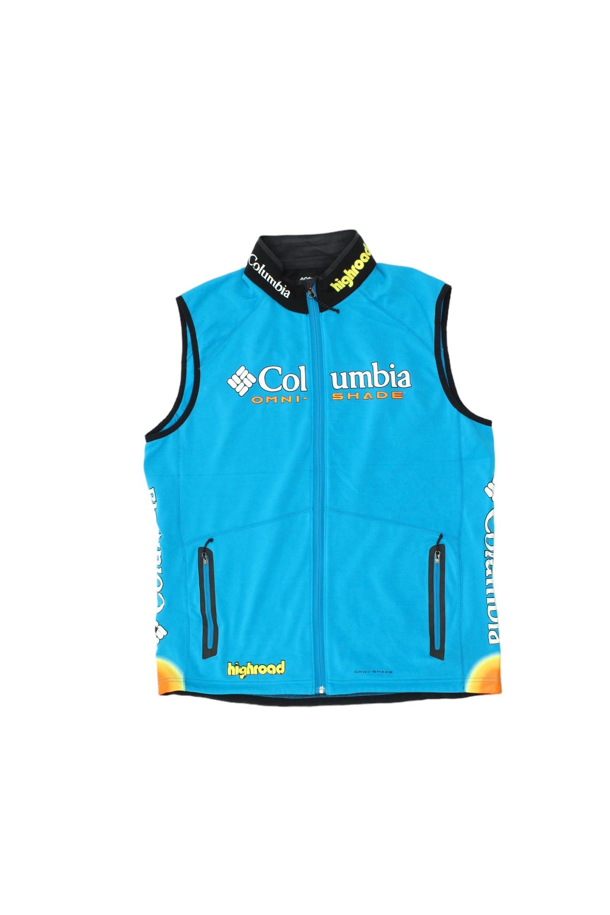 Columbia Omni Shade Zip Up Sports Vest Vintage Designer Blue Sleeveless Jacket Graphic Tee – Feel-Good Design · Perfect For Daily Wear