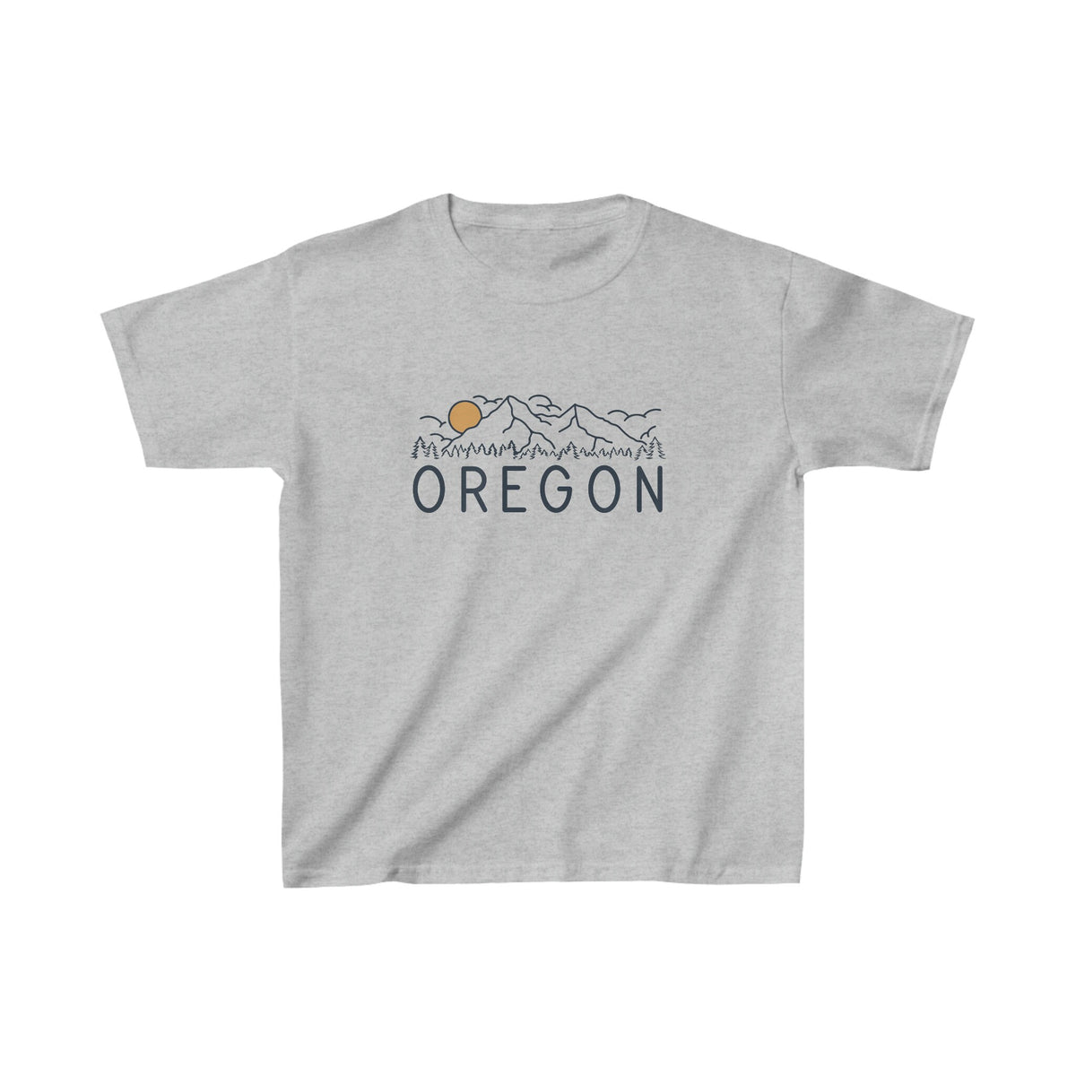 Oregon Youth Shirt Retro Mountain Oregon Kid39s TShirt Personalization Available Graphic Tee – Aesthetic Look · Must-Have Style