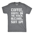 Coffee Shirts Coffee Lovers Presents Funny Coffee Shirt Coffee Shirt Coffee You39re On The Bench Alcohol Suit Up Drinker Graphic Tee – Everyday Comfort · Trending Graphic Apparel