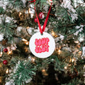 Soup Slut Gifts Ornament Round Christmas Stocking Stuffer Graphic Tee – Easygoing Wear · Must-Have Style