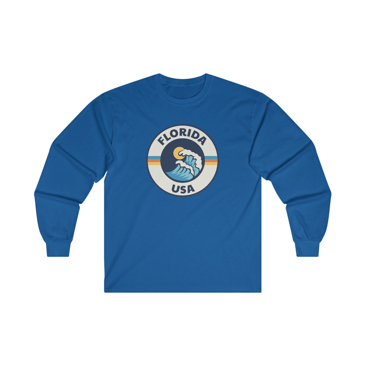 Florida Long Sleeve Shirt Retro Unisex Florida Long Sleeve Tee Personalization Available Graphic Tee – Aesthetic Look · Must-Have Style