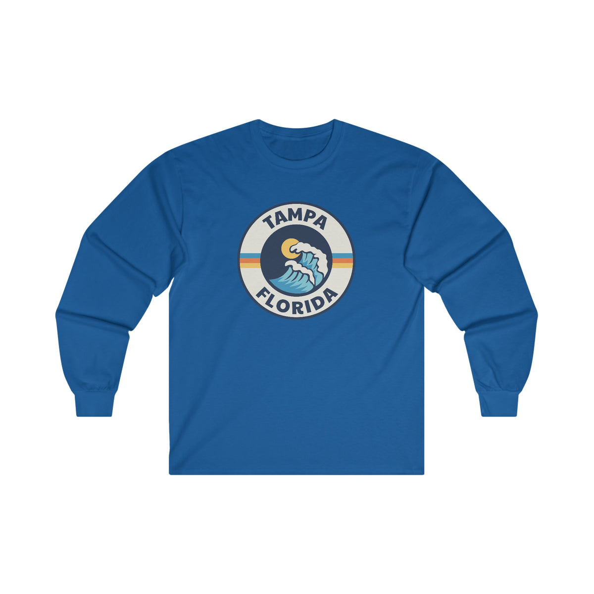 Tampa Florida Long Sleeve Shirt Retro Unisex Tampa Long Sleeve Tee Personalization Available Graphic Tee – Fan Favorite · Top Pick For Any Outfit