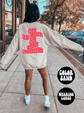 Flight Attendant Flight Attendant Sweatshirt BACK PRINT Sweatshirt Gifts Funny Sweater Shirt Jumper Men Women Him Her Sweatshirt – Soft Feel · Great Gift For Fans