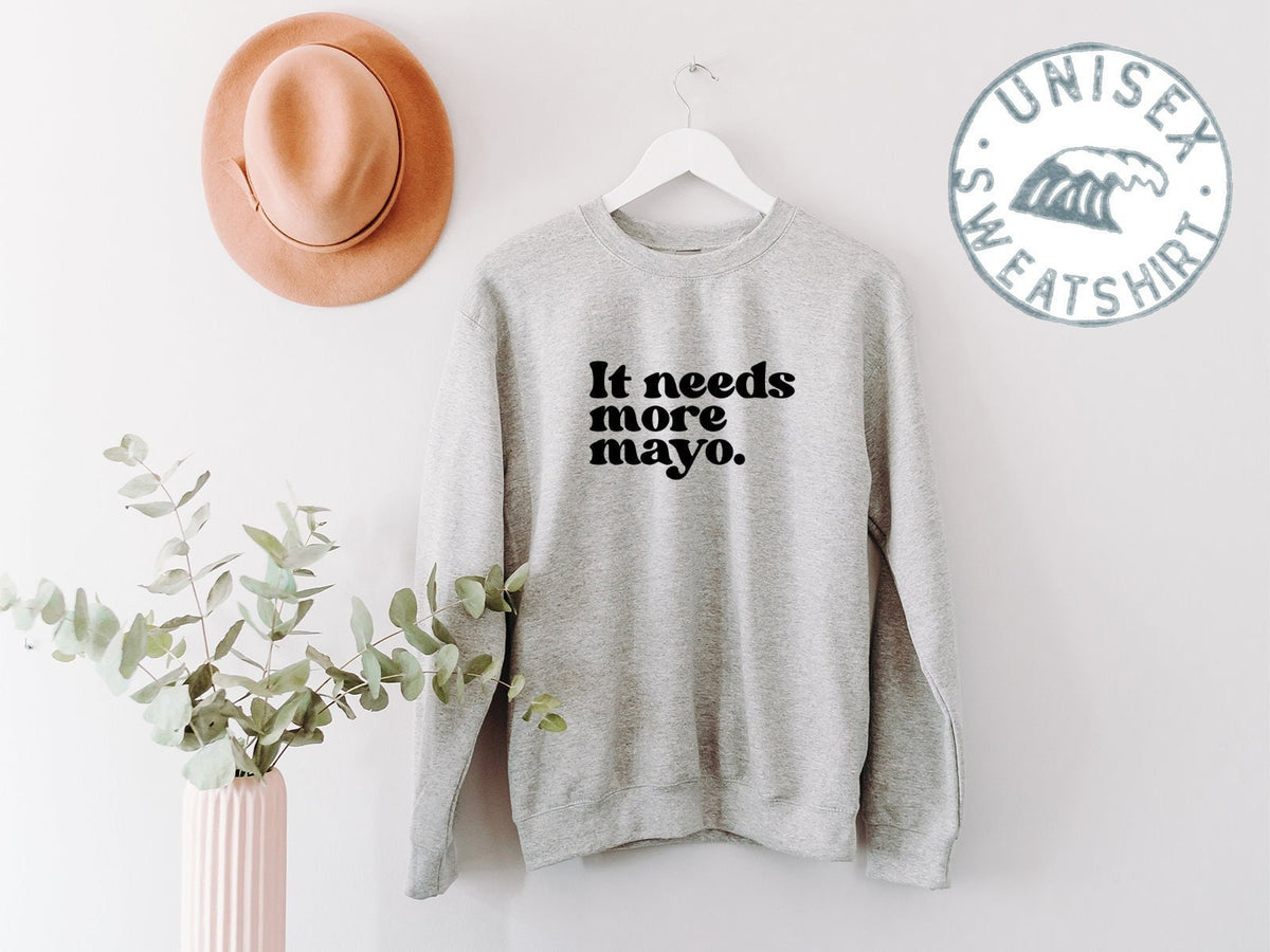 Mayo Addict 70s Retro Mayonnaise Lover Sweatshirt Funny Sweater Shirt Birthday Gifts for Men and Women Sweatshirt – Warm & Stylish · Must-Have Style