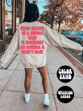 Puggle Dog Mom BACK PRINT Sweatshirt Gifts Funny Sweater Shirt Jumper Men Women Him Her Sweatshirt – Cozy Vibes · High-Quality Print