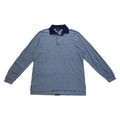 Etro Long Sleeve Polo Shirt Vintage High End Designer Top Blue Large VTG Graphic Tee – Easygoing Wear · Must-Have Style