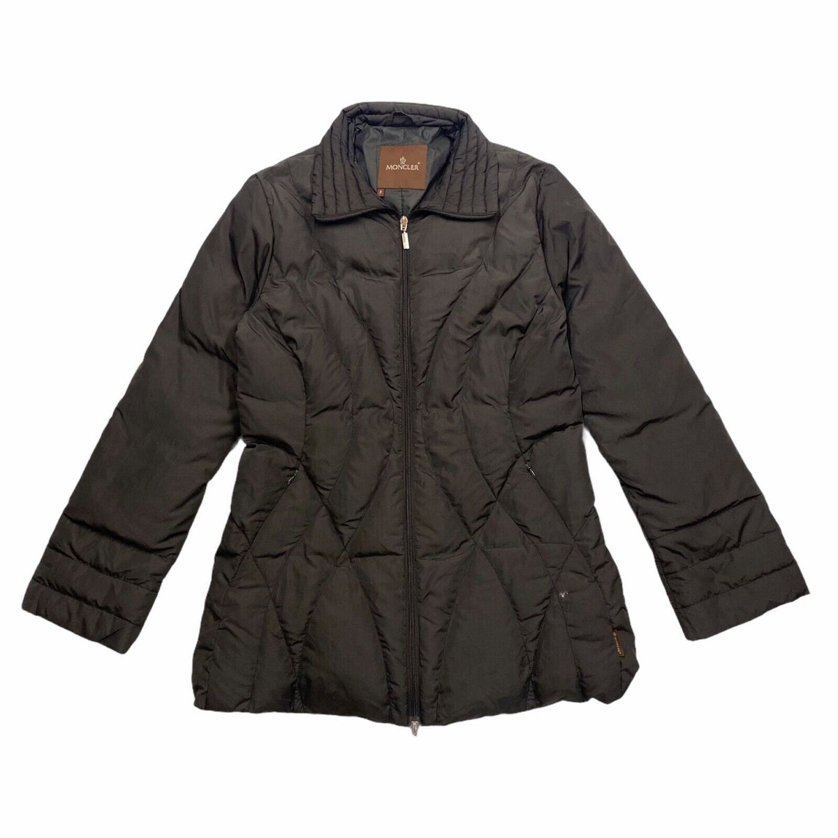 Moncler Women39s Down Padded Coat Vintage High End Designer Dark Grey VTG Graphic Tee – Easygoing Wear · Trending Graphic Apparel