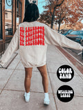 El Salvador BACK PRINT Sweatshirt Gifts Crewneck Funny Sweater Shirt Jumper Men Women Him Her Sweatshirt – Feel-Good Design · High-Quality Print