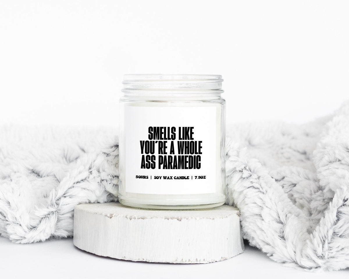 Paramedic Gifts Funny Candle Housewarming Soy Wax Scented Decor Graphic Tee – Everyday Comfort · High-Quality Print