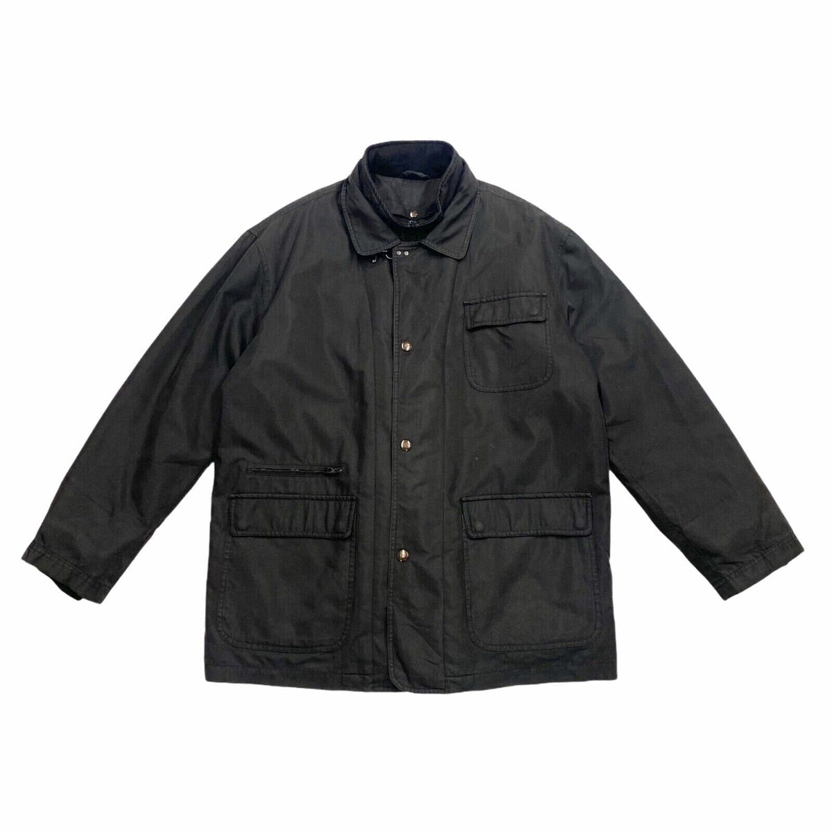 Fay Detachable Quilted Lining Coat Jacket Vintage High End Designer Black VTG Graphic Tee – Easygoing Wear · Must-Have Style