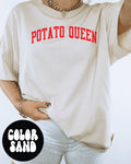 Potato Queen Shirt Gifts Tshirt Tees TShirt Unisex Funny Graphic Tee – Everyday Comfort · Top Pick For Any Outfit
