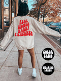 Fisherman Wife Husband BACK PRINT Sweatshirt Gifts Crewneck Funny Sweater Shirt Jumper Men Women Him Her Sweatshirt – Easygoing Wear · Great Gift For Fans