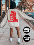 Crane Operator Wife Husband BACK PRINT Sweatshirt Gifts Crewneck Funny Sweater Shirt Jumper Men Women Him Her Sweatshirt – Premium Graphic · Must-Have Style
