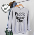 Paddle Tennis Player Sweatshirt Gifts Crewneck Funny Sweater Shirt Jumper Men Women Him Her Sweatshirt – Soft Feel · High-Quality Print