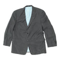 Tommy Hilfiger Mens Pin Stripe Grey Blazer Jacket Vintage High End Designer Graphic Tee – Feel-Good Design · High-Quality Print