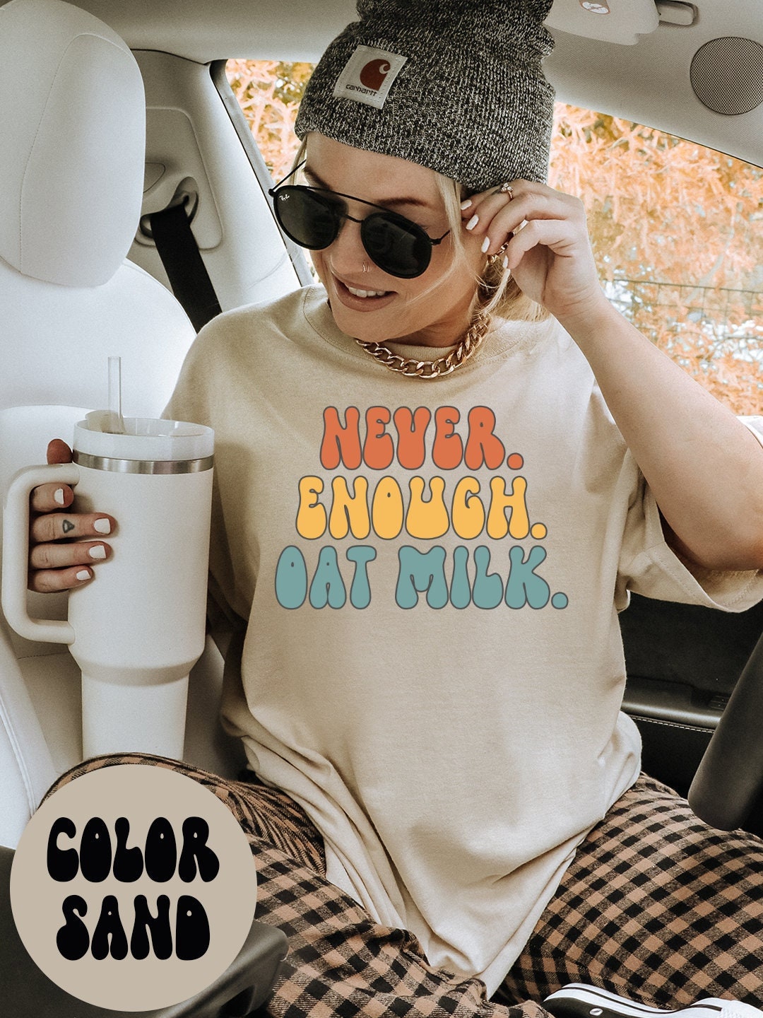 Oat Milk Shirt Gifts Tshirt Tees TShirt Unisex Funny Graphic Tee – Aesthetic Look · Trending Graphic Apparel