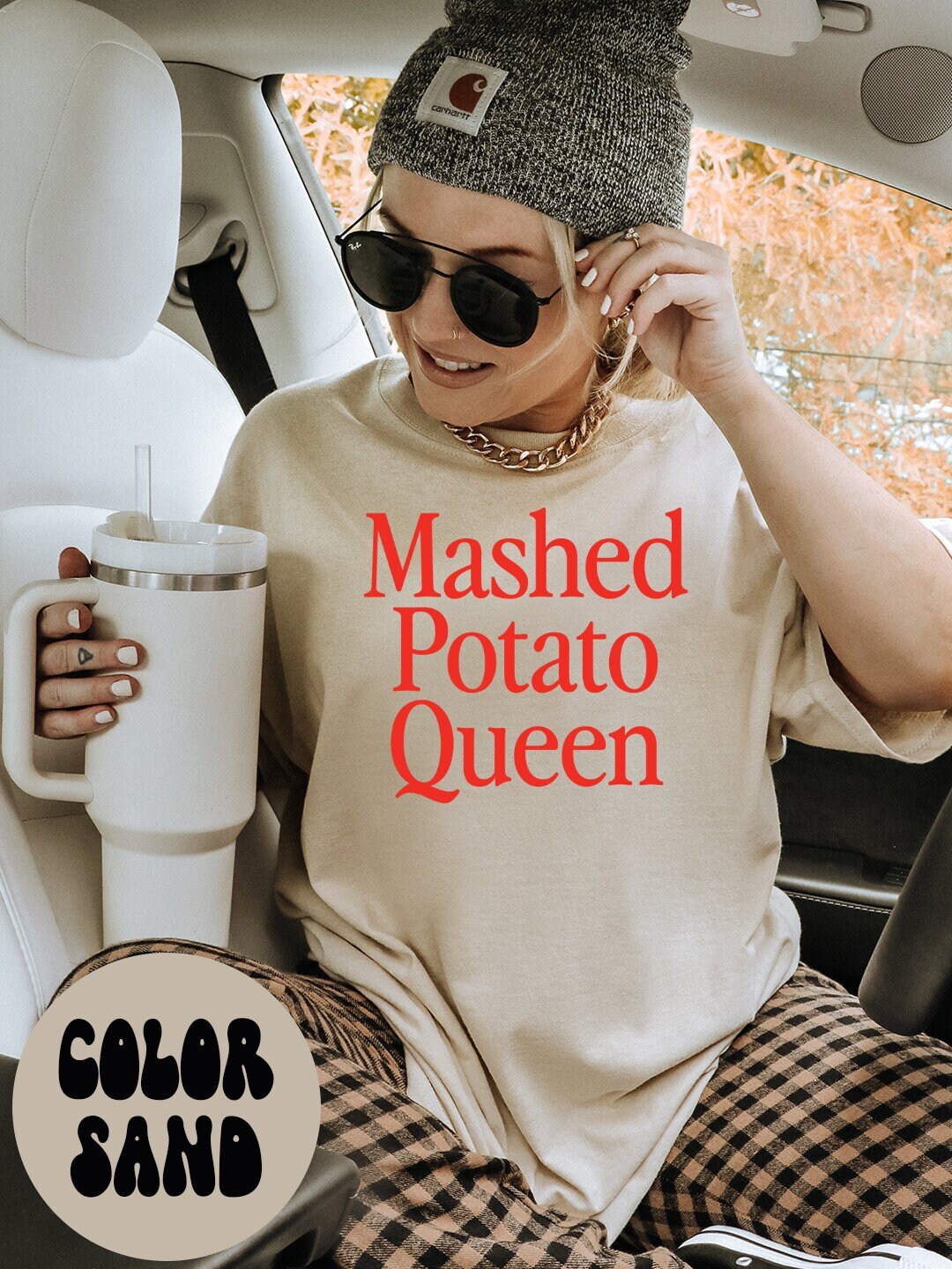 Mashed Potatoes Queen Shirt Gifts Tshirt Tees TShirt Unisex Funny Graphic Tee – Easygoing Wear · Great Gift For Fans