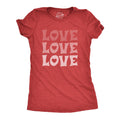 Love Love Love Love 3 Times Heart Love Tee Wife Anniversary Gift Lucky Wife Newlywed Shirt Woman Wedding Shower Bachelorette Party Graphic Tee – Cozy Vibes · Great Gift For Fans