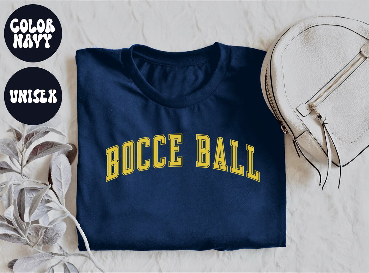 Bocce Ball Shirt Gifts Tshirt Tees TShirt Unisex Funny Graphic Tee – Aesthetic Look · Perfect For Daily Wear