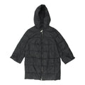 Peuterey Womens Long Black Padded Hoodie Jacket Vintage High End Designer VTG Hoodie – Aesthetic Look · Great Gift For Fans