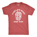 Pop Pop Shirt Grandpa Shirt Funny Papa Shirt Gift For Grandpa Fathers Day Funny Shirt For Grandpa World39s Best Pop Pop Popcorn Shirts Graphic Tee – Aesthetic Look · Perfect For Daily Wear
