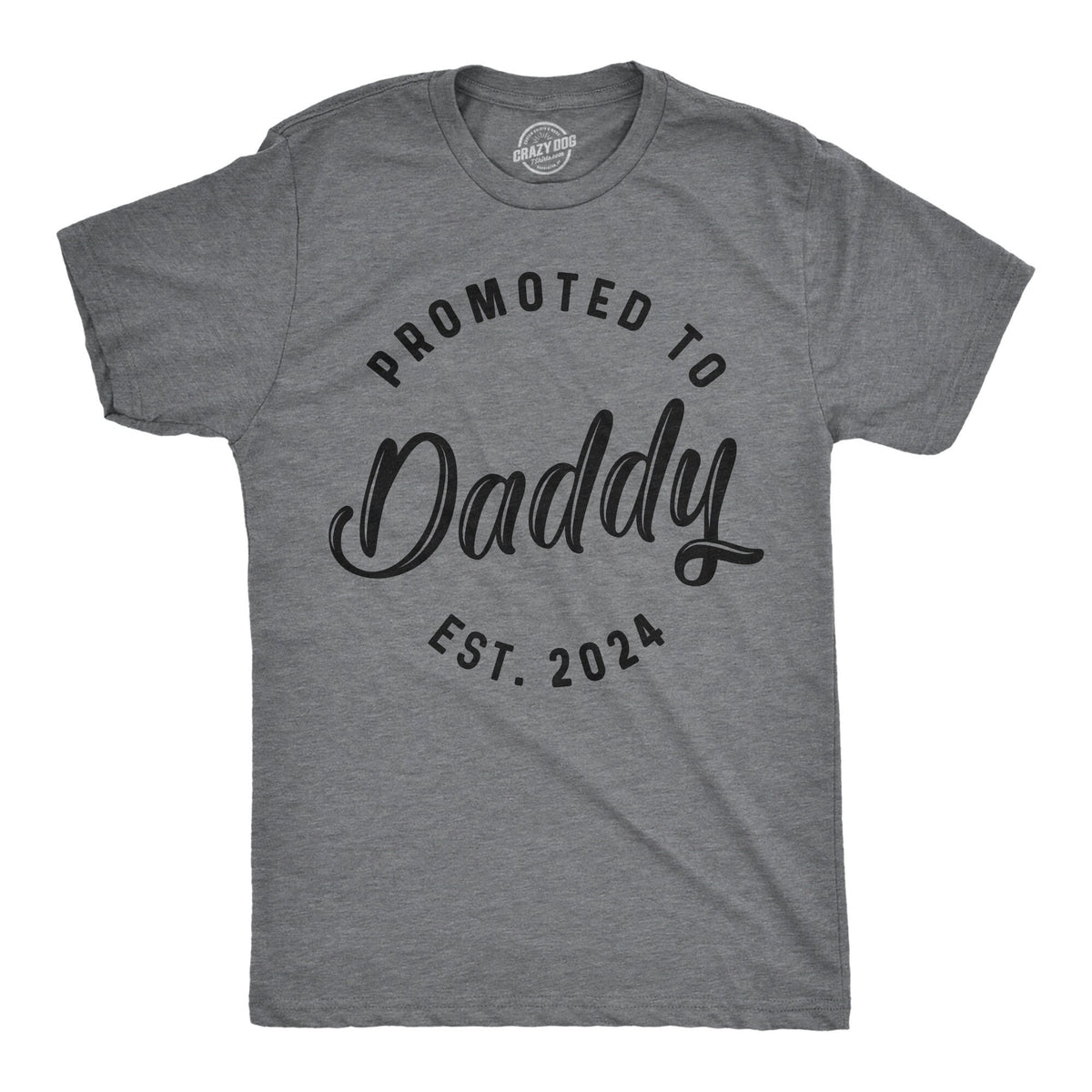 Promoted To Daddy Est 2024 Shirt Mens Funny Shirt Tee For Dad Fathers Day Gift Best Dad Shirt New Year Daddy Shirt New Daddy Shirts Graphic Tee – Cozy Vibes · Great Gift For Fans