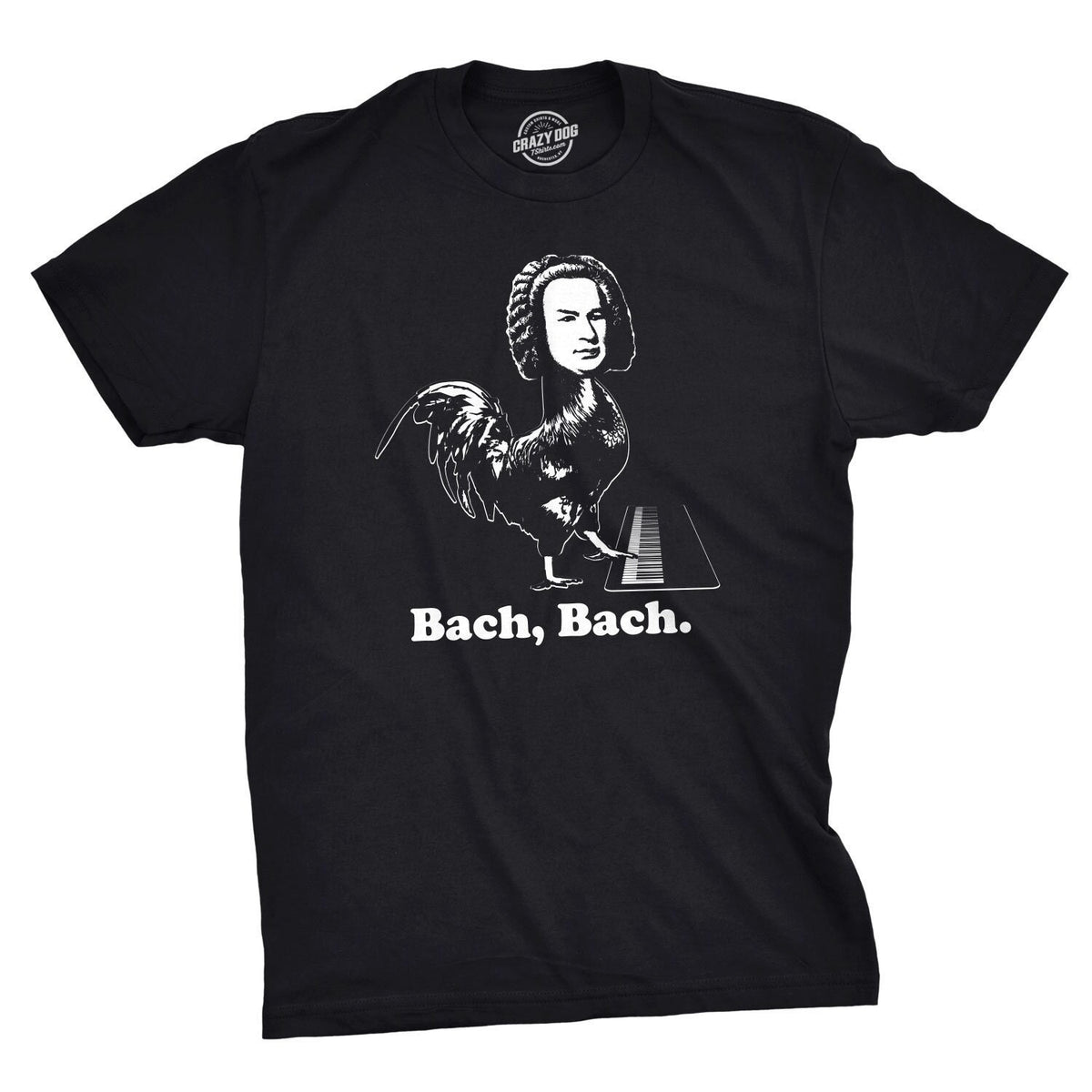 Bach Bach Classical Music Composers Funny Puns Rooster Shirts Mens Dating Shirt Chicken Shirt Farm Owners Gift Funny Cock Shirt Graphic Tee – Premium Graphic · Perfect For Daily Wear