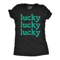 Lucky Lucky Lucky GLITTER Gold Glitter Green Glitter Shamrock Shirt Women Shenanigan Shirt Lucky Green Irish St Patrick39s Day Shirts Graphic Tee – Warm & Stylish · High-Quality Print