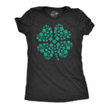 Glitter Clover Heart GLITTER Shamrock Shirt Women Shenanigan Shirt Lucky Green Irish shirt Luck Of The Irish Ireland Clover Shirt Graphic Tee – Aesthetic Look · Perfect For Daily Wear