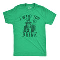 I Want You To Drink Uncle Sam Funny St Patrick39s Day Shirt Party Shirts Men Ireland Shirts Clover ShenanigansPattys Getting Lit Graphic Tee – Warm & Stylish · Must-Have Style