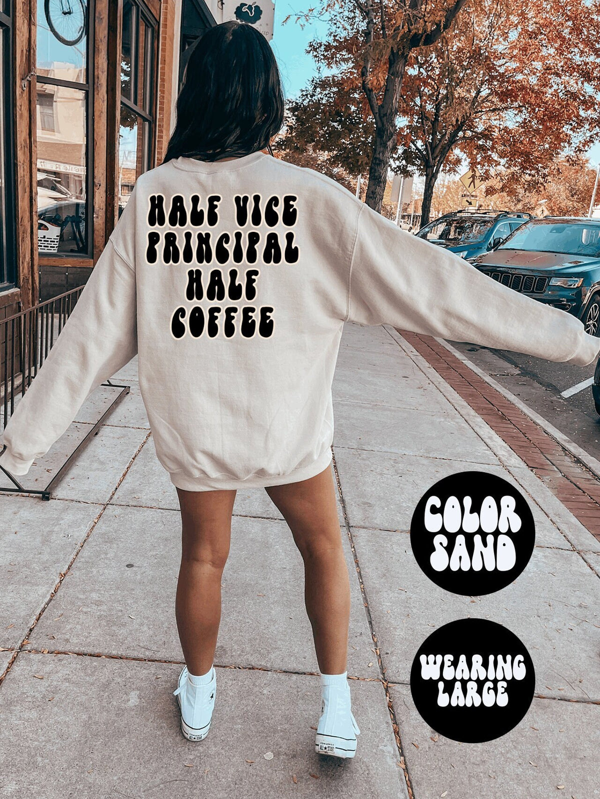 Vice Principal BACK PRINT Sweatshirt Gifts Crewneck Funny Sweater Shirt Jumper Men Women Him Her Sweatshirt – Aesthetic Look · Must-Have Style