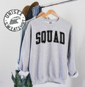 Squad Bachelorette Party Groups Team Girls Weekend Sweatshirt Gifts Crewneck Funny Sweater Shirt Jumper Men Women Him Her Sweatshirt – Warm & Stylish · Great Gift For Fans