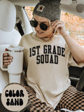1st Grade Squad First Back To School Teacher Shirt Gifts Tshirt Tees TShirt Unisex Funny Graphic Tee – Easygoing Wear · Great Gift For Fans