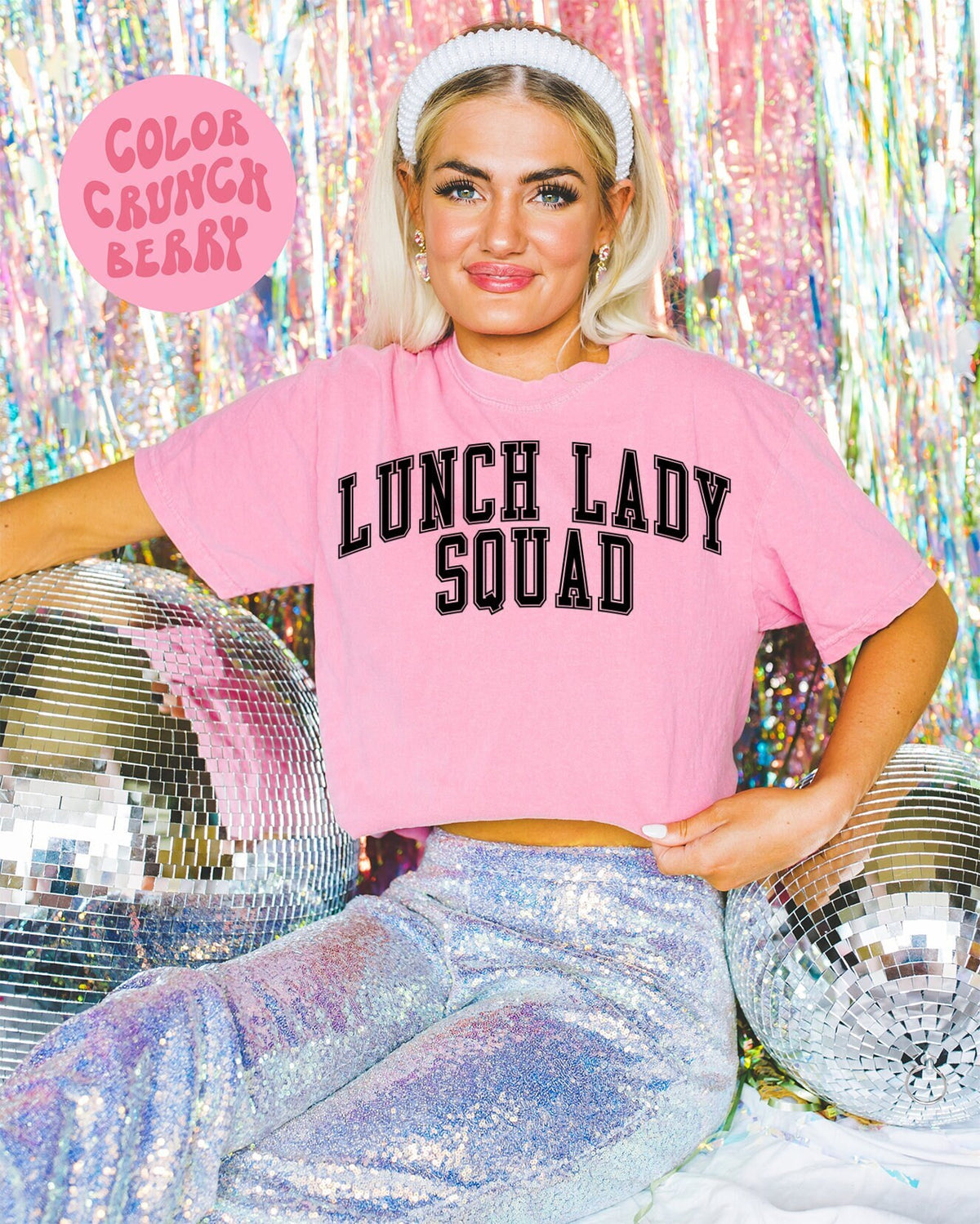 Lunch Lady Squad Team Back To School Shirt Gifts COMFORT COLORS Tshirt Crew Neck Tee Crewneck Short Sleeve Men Women Unisex Graphic Tee – Premium Graphic · High-Quality Print