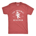 Valentines Heart Shirt Mens The Original Wingman Cupid Arrow Cupid Shirts Anniversary Big Love Shirts Guys Valentines Day Unisex Graphic Tee – Everyday Comfort · High-Quality Print