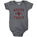 Heart Throb Valentine39s Day Funny Baby Clothes Baby Creeper Rompers With Sayings Cute Romper Funny Romper Funny Food Baby Clothes Graphic Tee – Cozy Vibes · Trending Graphic Apparel