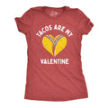 Funny Taco Women Tshirts Taco Lover Gift Funny Taco Shirt Tacos Are My Valentine Valentine39s Day Taco Valentine Taco Heart Graphic Tee – Feel-Good Design · Must-Have Style