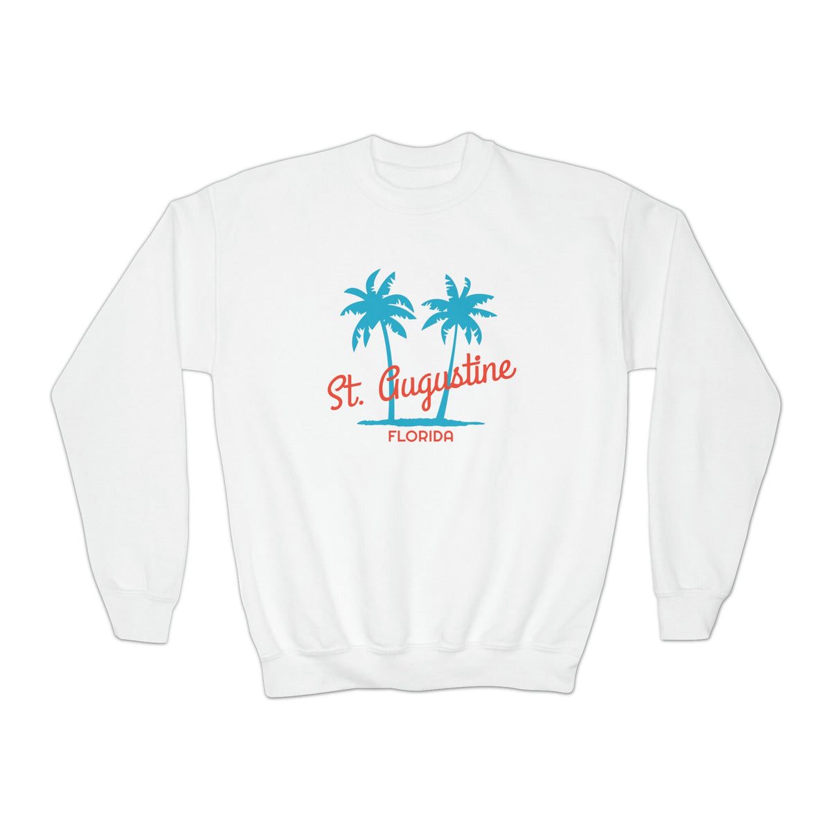 St Augustine Florida Youth Sweatshirt Unisex Kid39s St Augustine Crewneck Sweatshirt Personalization Available Sweatshirt – Aesthetic Look · Great Gift For Fans