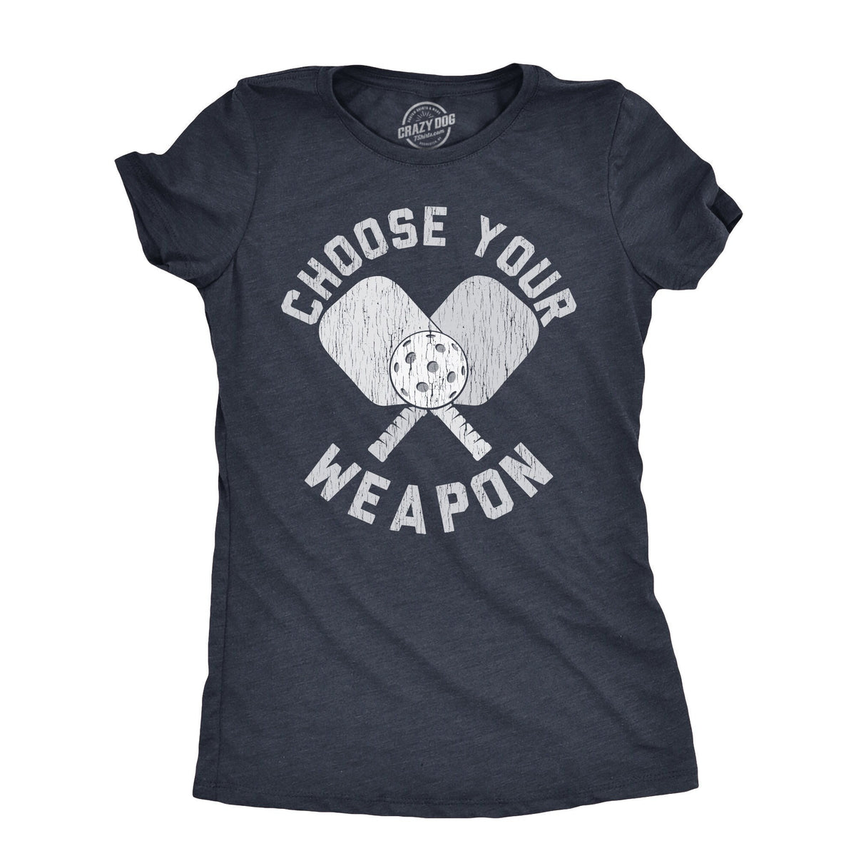 Choose Your Weapon Pickleball Shirts Funny Shirts Pickleball Lover Gifts Gifts For Her Pickleball Gifts Mom Shirts Retirement Paddle Graphic Tee – Soft Feel · High-Quality Print