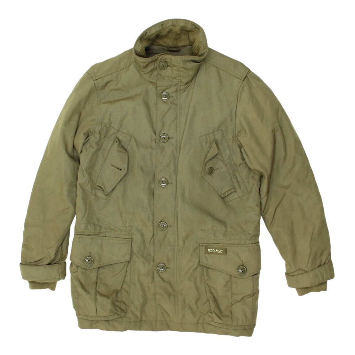 Woolrich Mens Green Thermolite Quilted Jacket Vintage High End Designer VTG Graphic Tee – Everyday Comfort · Perfect For Daily Wear