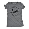 Promoted To Auntie 2024 Funny Aunt Shirt Gift For Aunt Auntie Tees Funny Shirt For Women Aunt Shirt Funny Cute Gifts For Aunts Graphic Tee – Bold Style · Perfect For Daily Wear