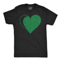 Green Glitter Heart St Patricks Day Shirt Men Funny Irish Drinking Shirt Men Irish Night Out Party Shirt Shamrock Shirts Love Shirts Graphic Tee – Fan Favorite · Must-Have Style