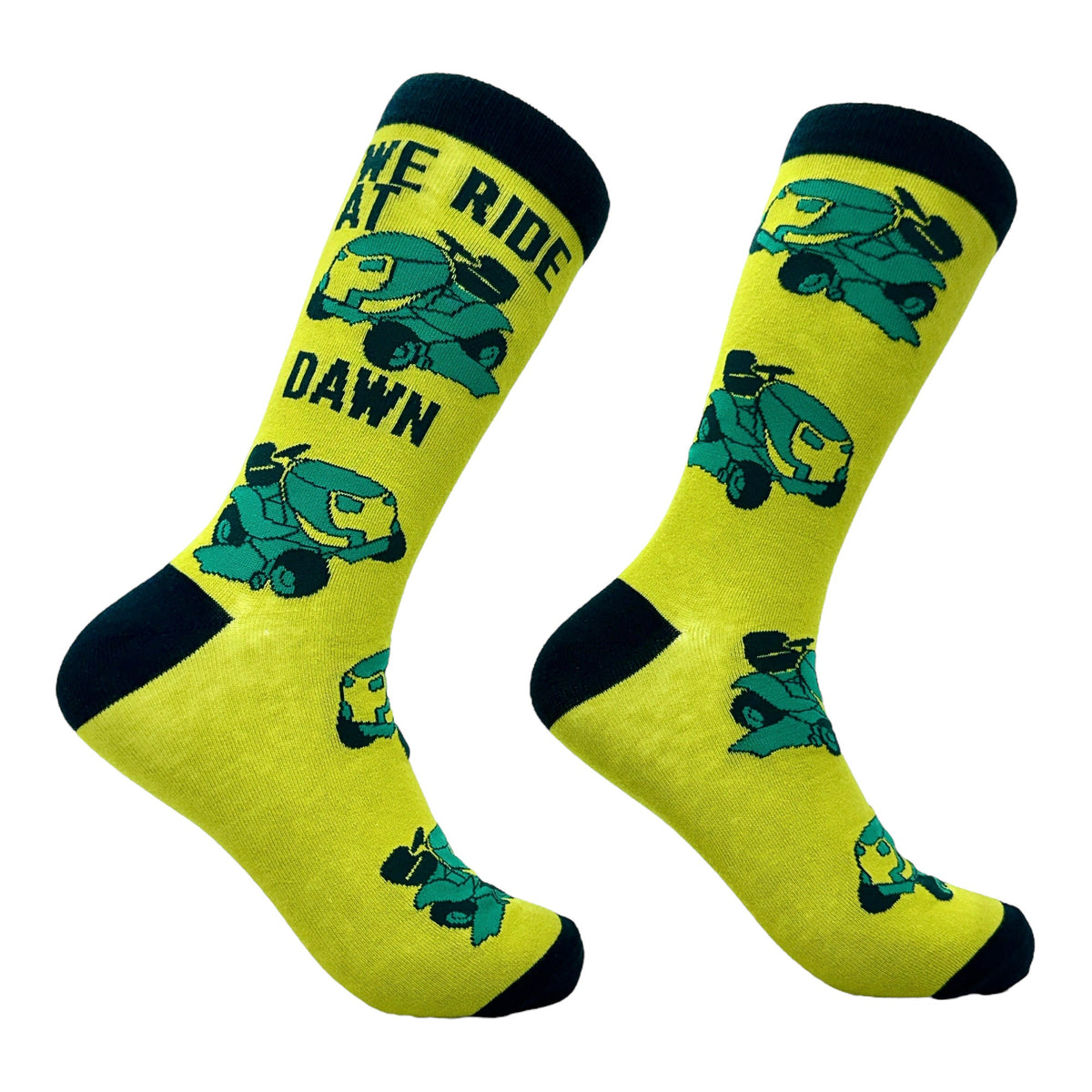 We Ride At Dawn Socks Law Mower Socks Dad Socks Mens Socks Summer Socks Funny Socks Lawn Enforcement Socks Mower Socks Lawn Socks Graphic Tee – Bold Style · Must-Have Style
