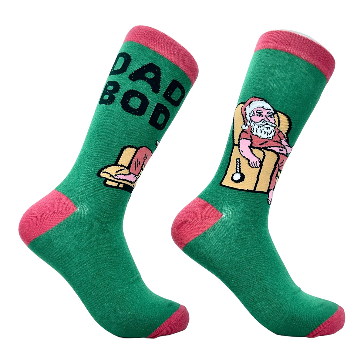 Christmas Socks Adult Christmas Humor Socks Men39s Socks Funny Socks Christmas Gift Santa Socks Dad Bod Santa Vacation Santa Graphic Tee – Aesthetic Look · Great Gift For Fans